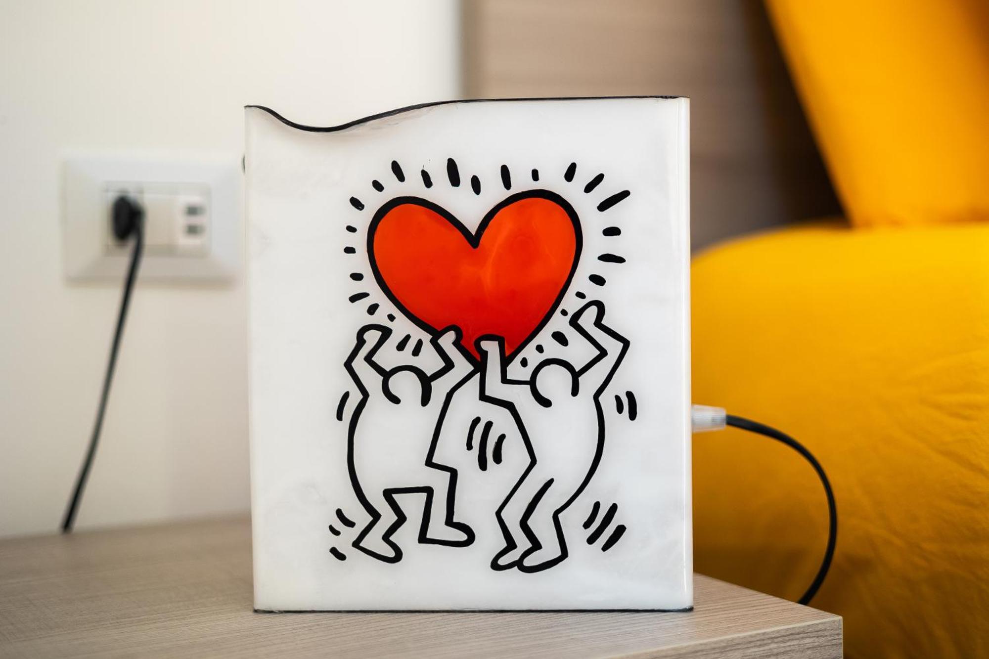The Keith Haring Room - Private Bedroom Milán Exteriér fotografie